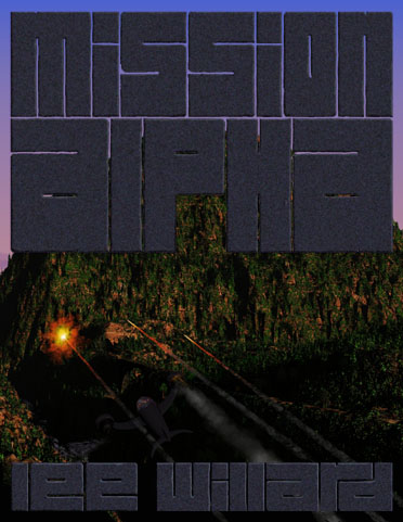 Front cover of science fiction action adventure story.
